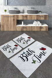 Mijölnir Amalfi Djt Juego de alfombrillas de baño Multicolor